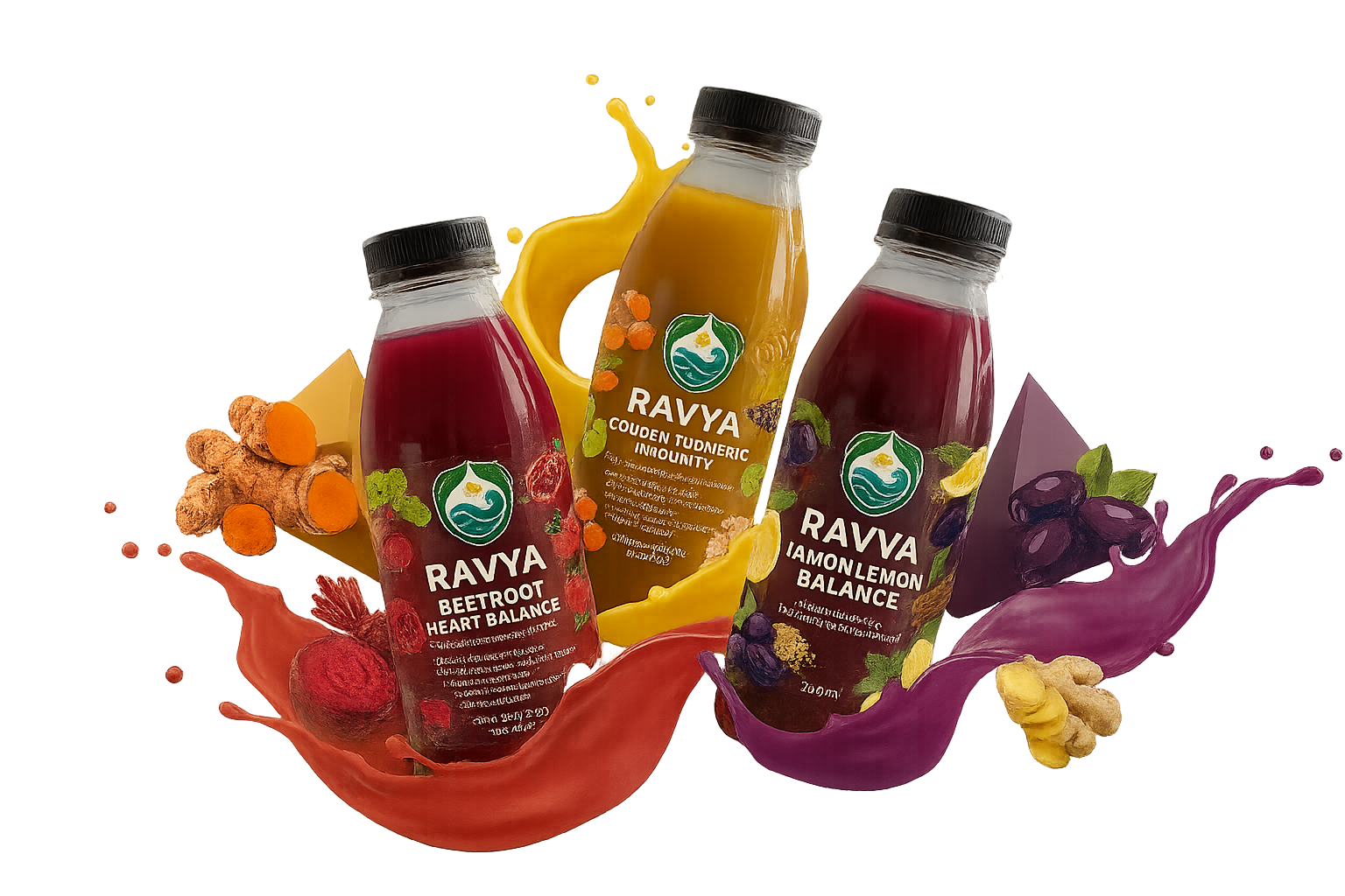 RAVYA Ayurvedic Wellness Drinks
